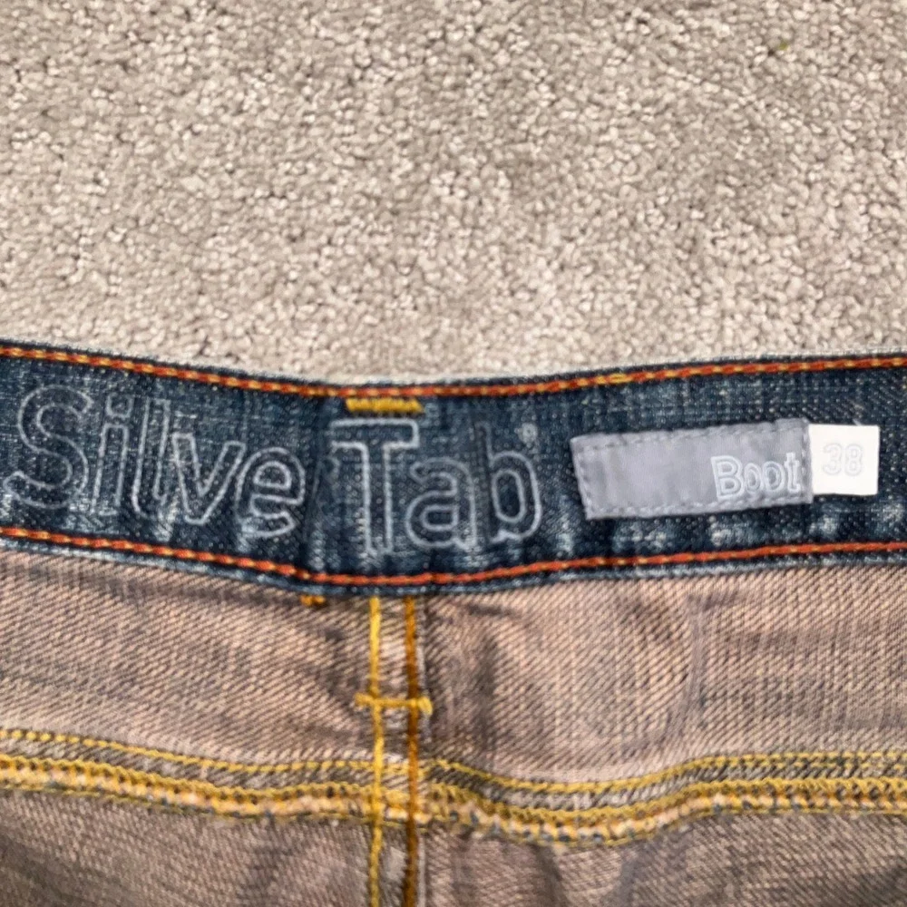 Levi's SilverTab Jeans Men 38x32 Blue Bootcut Relaxed Fit Denim